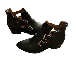 NEW Soda Black Booties Woman’s Size 8.5